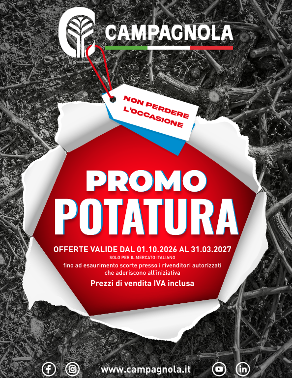 PROMOZIONE CAMPAGNOLA POTATURA